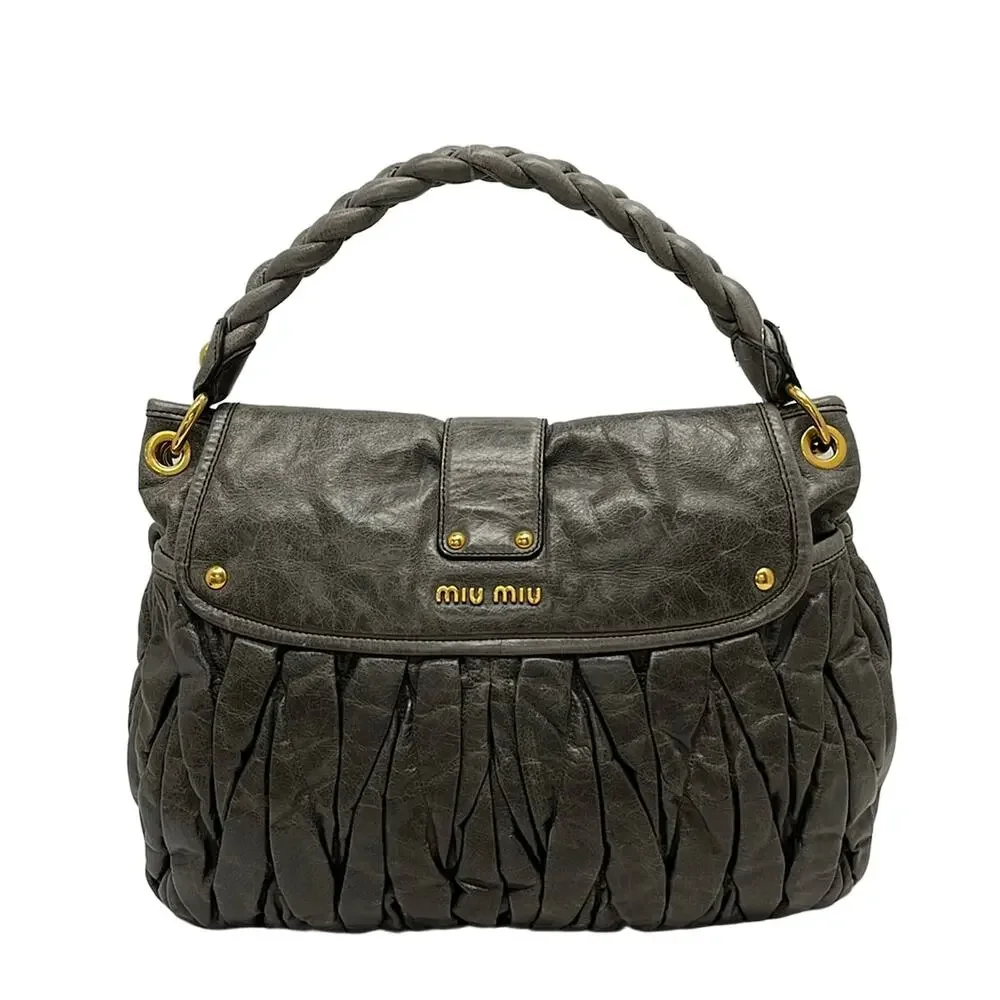 Miu Miu Matelasse Handbag